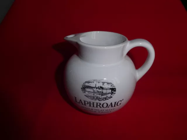 Laphroaig single  Islay Malt Scotch Whisky ~ water jug ~ 4 " high ~ WADE ~