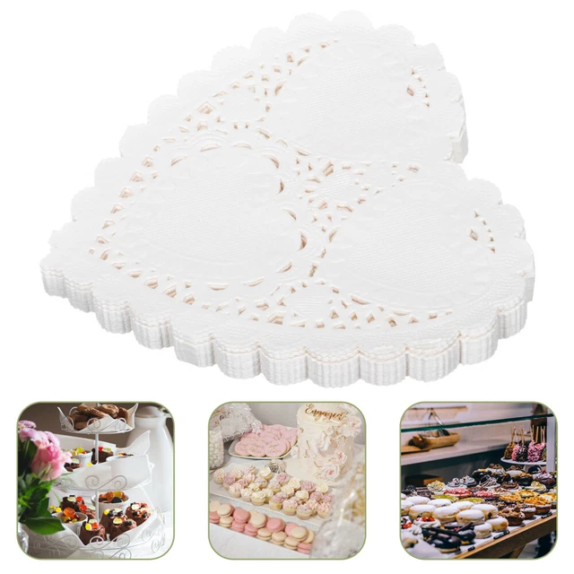 300 pz Tovaglia di carta San Valentino Doilies
