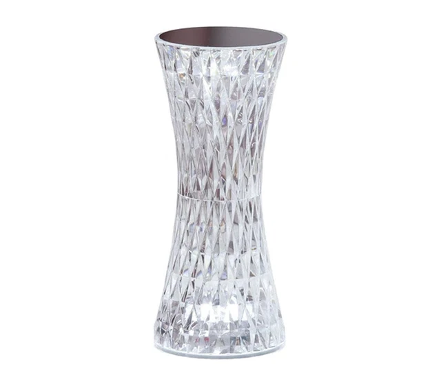 Lampada Da Tavolo LED RGB Ricaricabile Diamantata  USB Luce Decorativa Ambienti