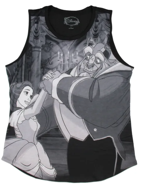 DISNEY BEAUTY AND The Beast Dance Junior's Muscle Shirt Top 3X-Large ...