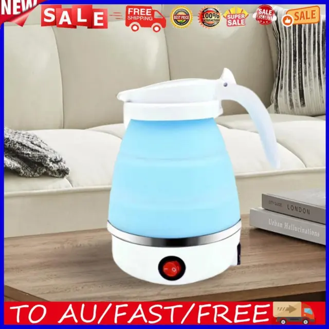600W Folding Electric Kettle Collapsible Water Kettle for Camping Hiking Picnic