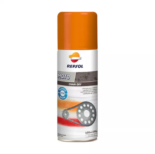 Huile lubrifiante KR en spray Huile lubrifiante REPSOL 400ml ATV Scooter Moto Cy 3