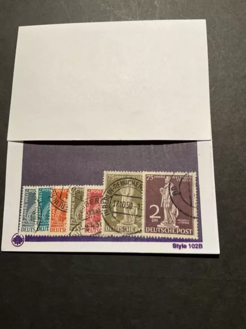 Stamps German Occupation Berlin Scott #9n35-41  used