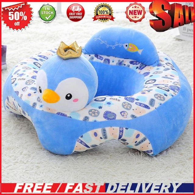 Cartoon Baby Arm Chair Washable No Filler Baby Sofa Cover Soft for Children Gift
