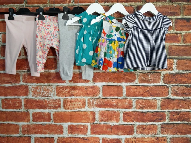 Baby Girl Bundle Aged 3-6 Months Next Gap Etc Leggings Top Floral Pink 68Cm