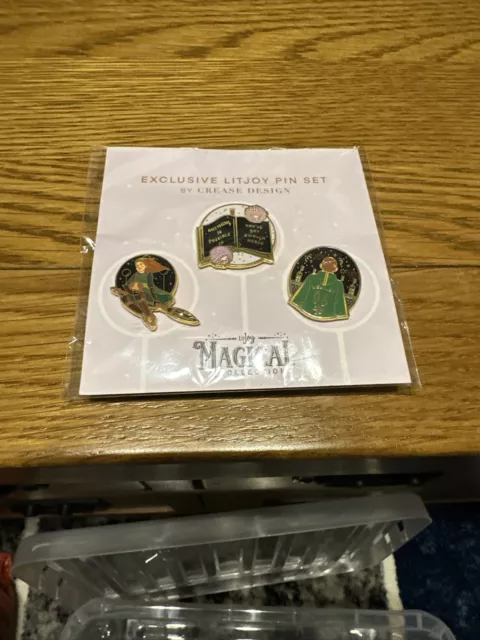 LitJoy Magical Harry Potter Crate Exclusive Ginny Weasley Enamel 3 Pin Set