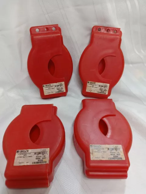 BRADY 64057 Gate Valve Lockout 1"-6.5", 3 Padlock Capable. LOT OF 4