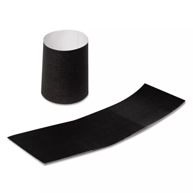 Black Disposable Bond Paper Napkin Bands, Case of 4,000