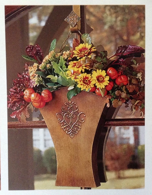 Southern Living FLOWER MARKET Wall Door Bucket #40664