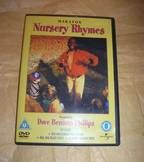 MAKATON NURSERY RHYMES (DVD) Dave Benson Phillips Children's Sign