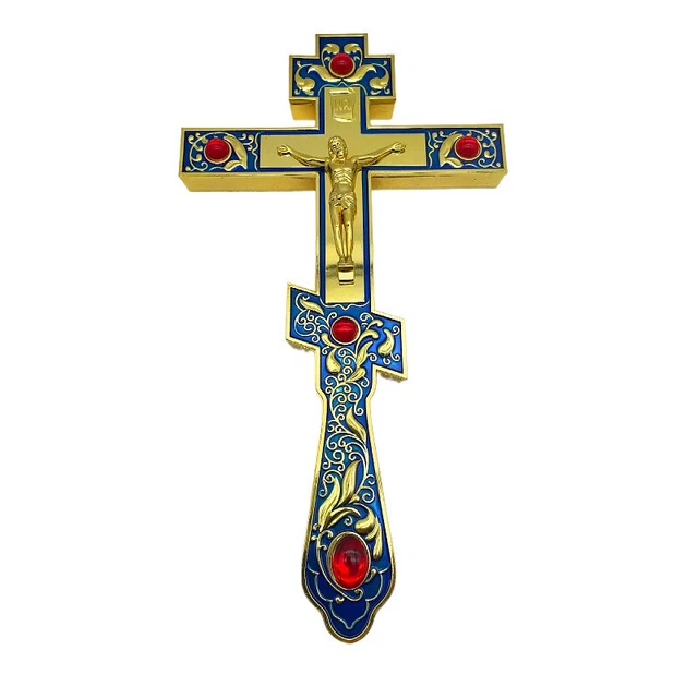 Altar Wall Cross Holy Orthodox Bless Crucifix Jesus Christ Church Catholic Gift