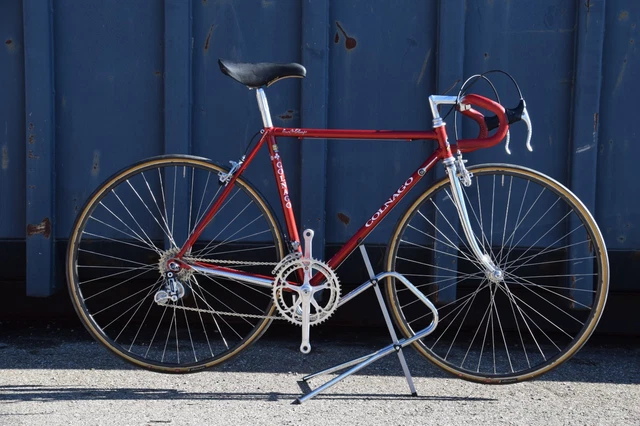 Fourche Vélo Route Vintage Colnago Chromée 700c + Casque Campagnolo Record - Occasion