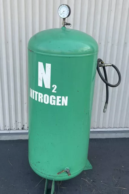 Silvan Industries 60 Gallon Upright Vertical Nitrogen Receiver Tank -20° 200 PSI