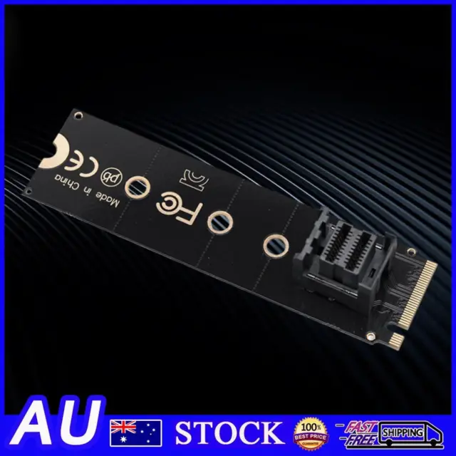 M.2 NVME To U.2 Converter Card Mkey PCIeX4 M.2 PCIe To SFF8643 (Vertical)