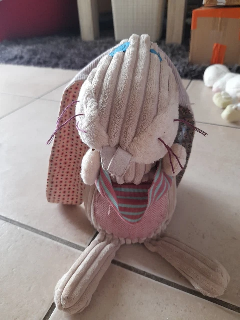 Doudou Lapin Carotte - Univers Bébé - Soins Doux & Jeux Éducatifs