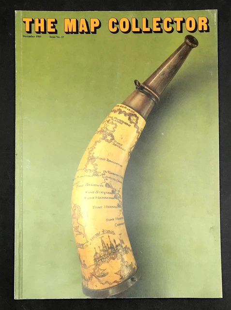 Tithe Maps Book ENGRAVED MAPS ON Powder Horns & Tithe Maps Map Collector 1985 No 33 by ...