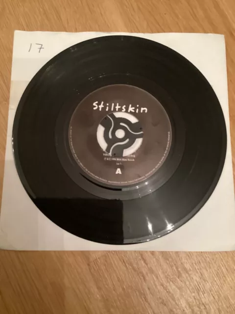 Stiltskin - Inside/ America 7  Single White Water Records 1994 Vinyl Cleaned