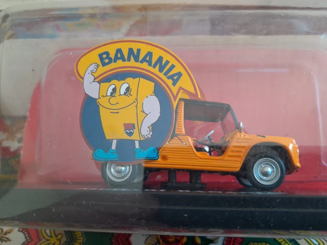 citroen méhari banania 1/43 ixo vehicule pub tour de france ref20