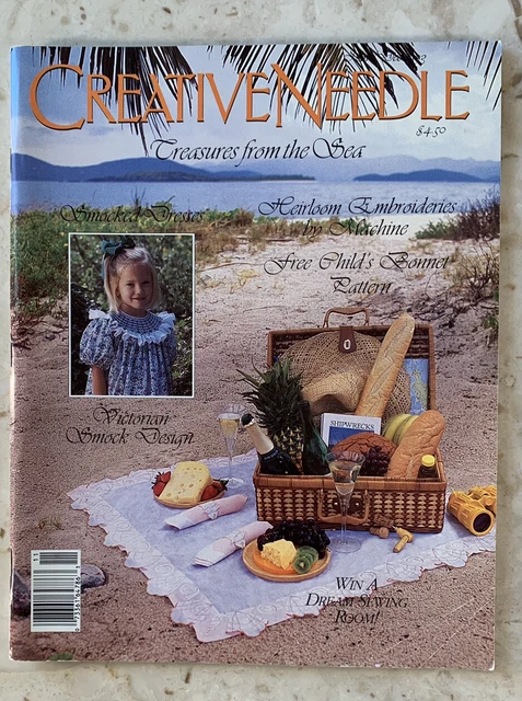 CREATIVE NEEDLE NOVEMBER December 1993 Free Patterns Smocking ...