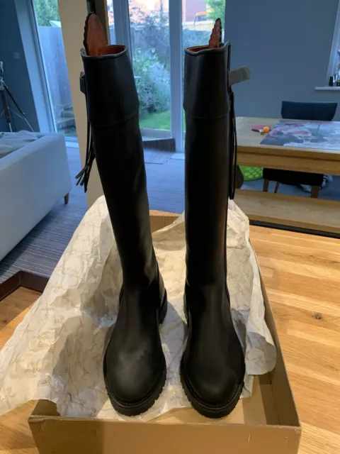 PENELOPE CHILVERS LONG Leather Tassel Boots Size 5 Brand New With Box. 245.00 PicClick UK
