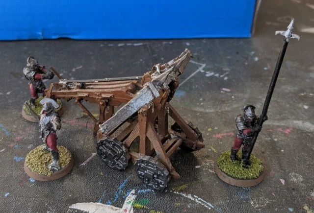 WARHAMMER LORD OF Rings Siege Ballista metal painted very rare $98.00 ...