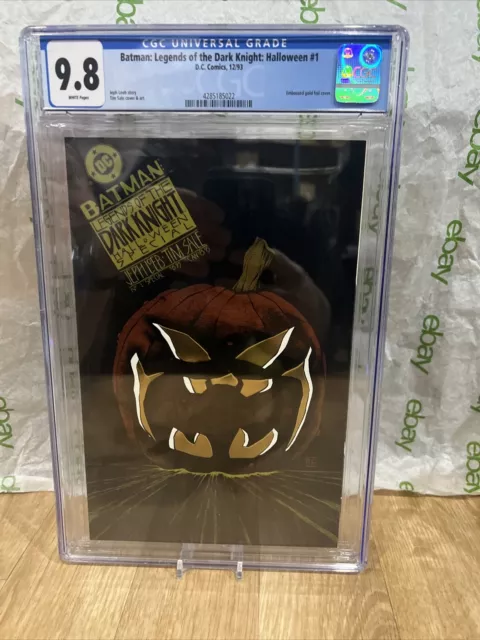 Batman Legends of the Dark Knight: Halloween (1993) CGC 9.8 [W]  Gold Foil!