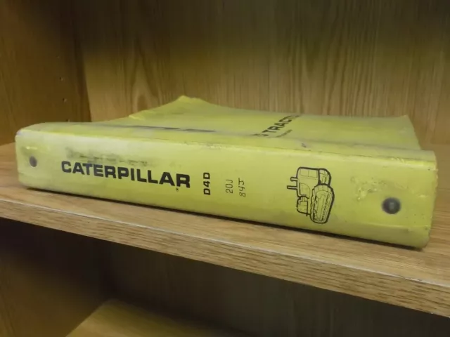 Cat Caterpillar D4D Tractor Crawler Dozer Bulldozer Shop Service Repair Manual