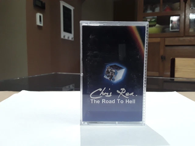 Chris Rea Vintage Cassette Tape "THE ROAD TO HELL" Rock And Roll Music Tape