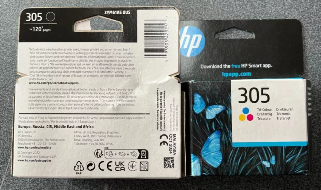 Kit 2 Cartucce Originali Hp 305 Nero  + Colore ~ Ufficiali Hp