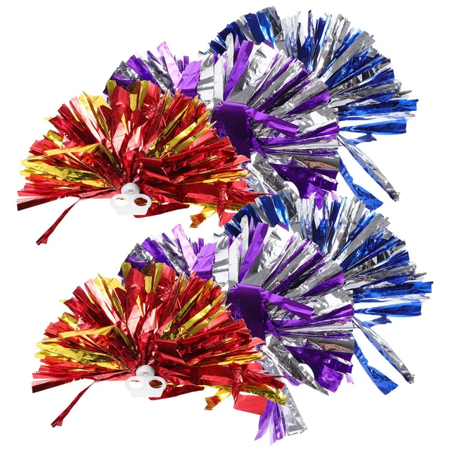6 Pcs Cheerleading Flower Ball The Pet Cheerleader Pom Poms