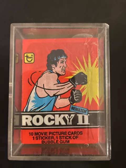 Rocky II Complete Picture Card Set with Stickers ST3-5