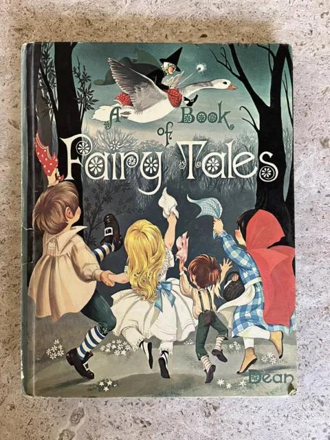 A Book Of Fairy Tales Dean Vintage 1977 Book Beautiful Illustrations Blemished