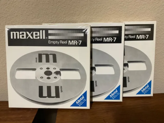Maxell Empty Reel MR-7, Metal, 7 Inch, new only one.