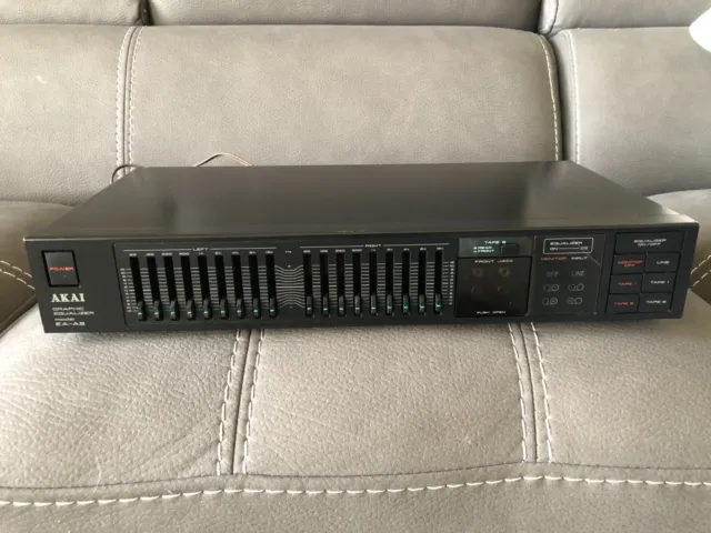 AKAI EA-A2 GRAPHIC EQUALIZER - 9 Bandas /Made In Japan.