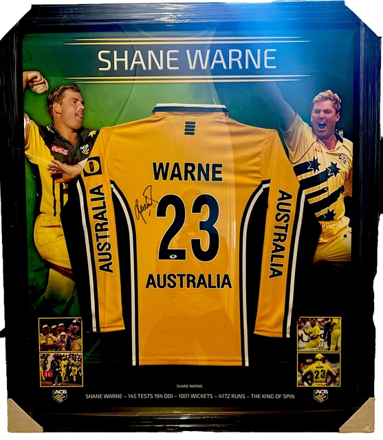 Shane warne hot sale jersey number