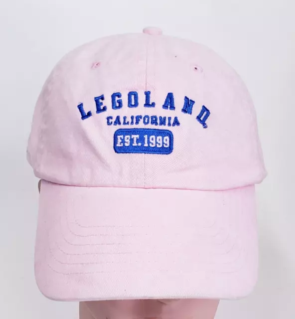Baseball Cap LEGOLAND California Pink  Adjustable Strap 1999