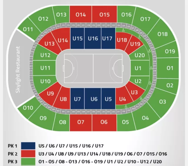 Rod Stewart HAMBURG - TOP SITZPLATZ   Block  U 17   Reihe 21  Platz 14 am 20.06.