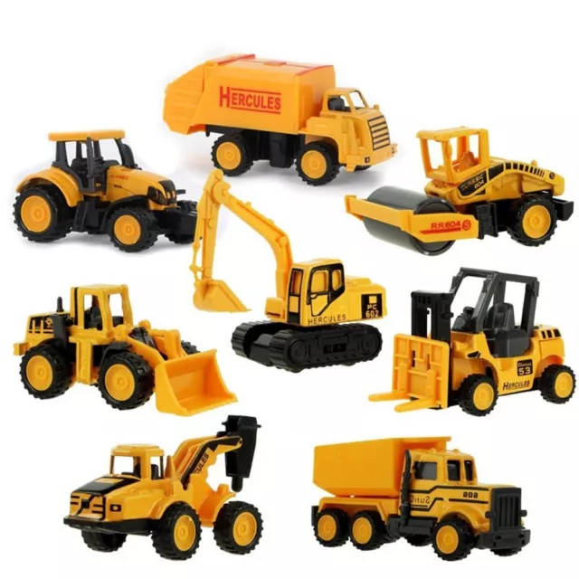 Christmas Construction Toys Diecast Truck Model  Alloy Dump-car  Engineering