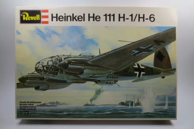 Revell 0209 Heinkel He 111 H-1/H-6 Bausatz 1:72 NEU & OVP CH21523