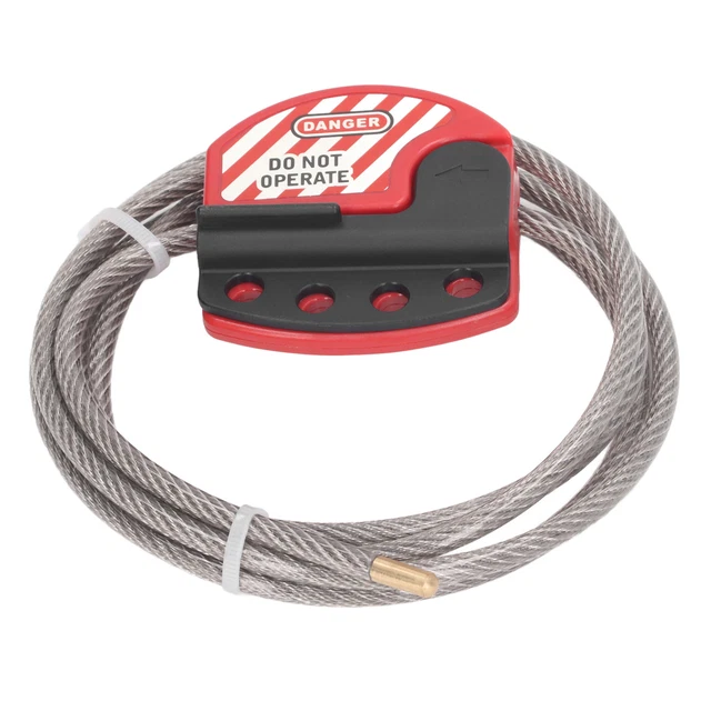 Blocco Del Cavo Di Blocco Tagout Blocco Cavo Regolabile Lucchetto Con Cavo