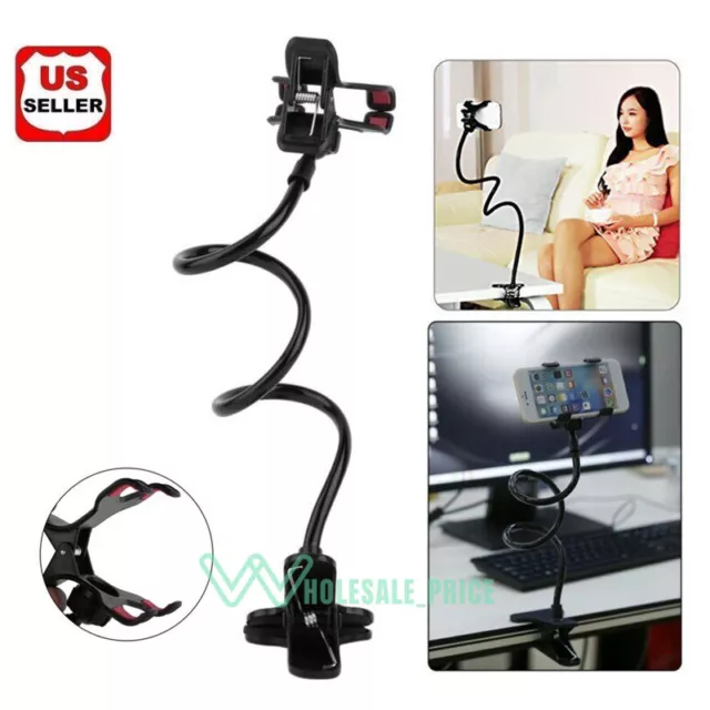 Soporte flexible Para Teléfono Celular Cuello De Cisne Universal Clip de mesa