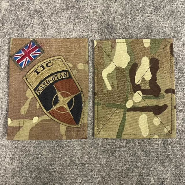 British Army Surplus IJC Joint Command NATO OTAN  MTP TRF Patch Sleeve Panel