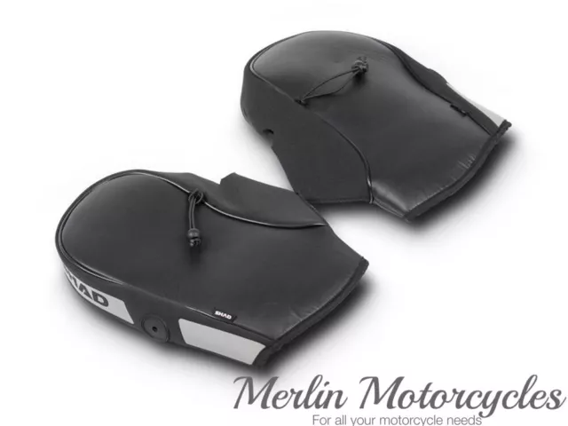 SHAD Waterproof Motorcycle Hand Muffs - Next Day Delivery