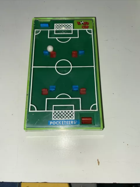 Vintage Pocketeers World Cup Football Match Handheld Game Toy 1977 Palitoy Tomy