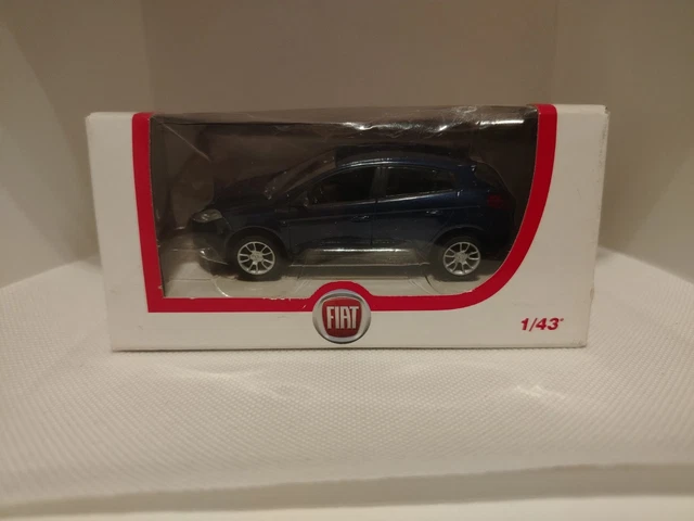 Norev Fiat Bravo 2007 Bleue - 1/43 - Collection état Vitrine