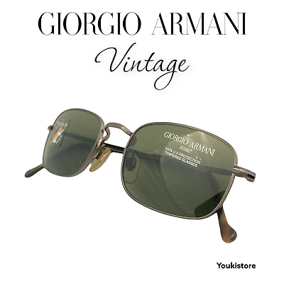 green lens Giorgio Armani Giorgio Armani vintage sunglasses.round original.172 856 49 0 140 