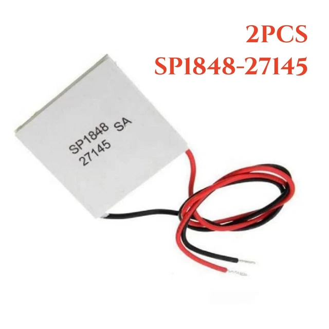 2× Thermoelectric Power Generator / Cooler Peltier Module SP1848-27145 (120°C)
