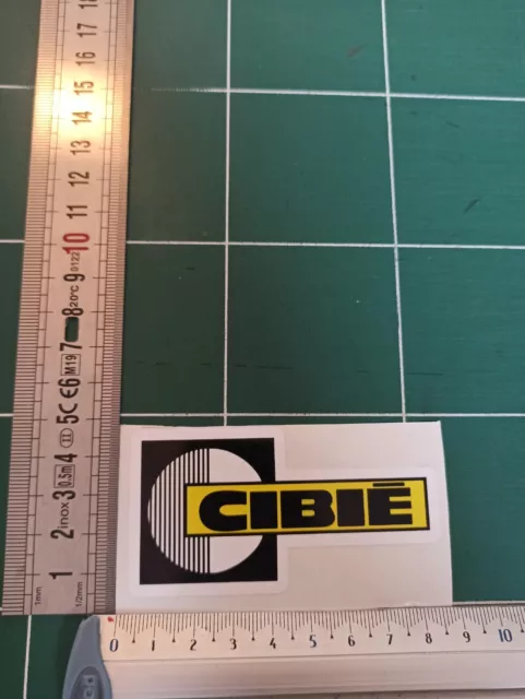 Autocollant Cibié logo phare sticker vintage