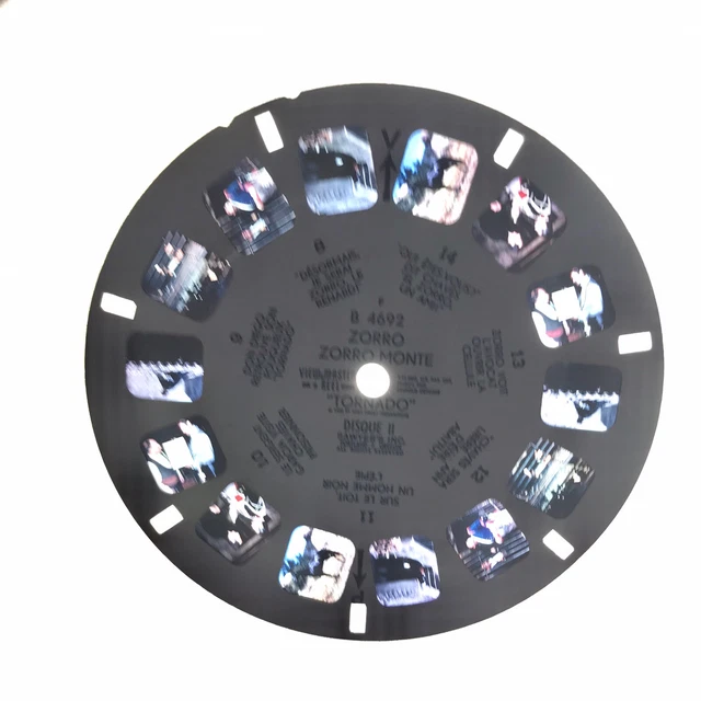 Titus Le Petit Lion - View-Master GAF - Pochette 2 Disques (14 Images Stéréo)