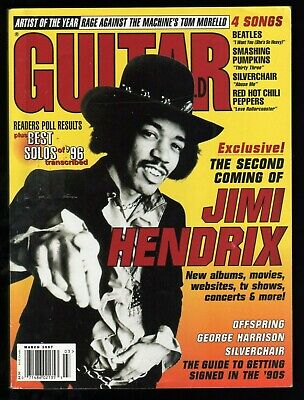 1997 March - Guitar World - Vintage Magazine - Jimi Hendrix